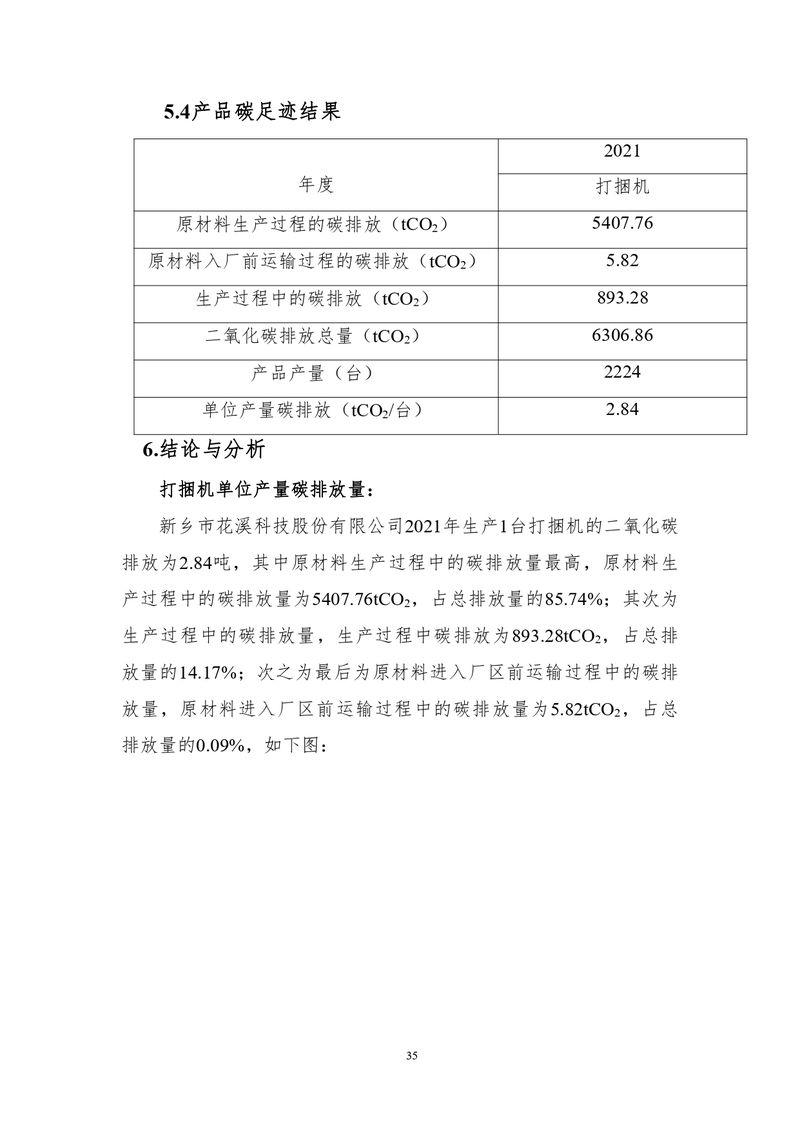 新鄉市花溪科技股份有限公司2021年度產品碳足跡報告_page-0007